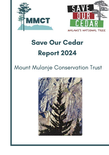 Save Our Cedar Report 2024
